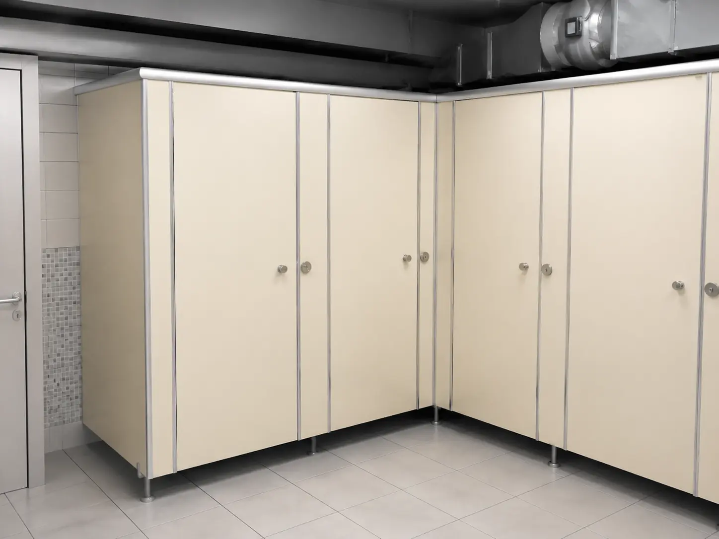 Estetik ve modern WC tuvalet kabini tasarımı