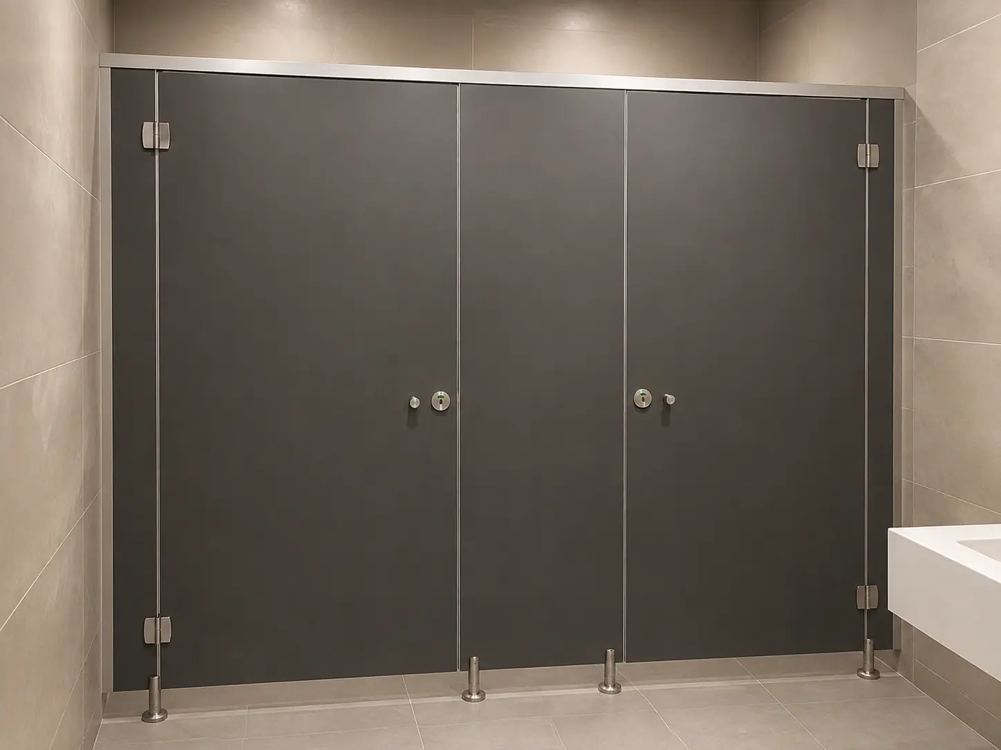 Kompakt WC duş kabini sistemi
