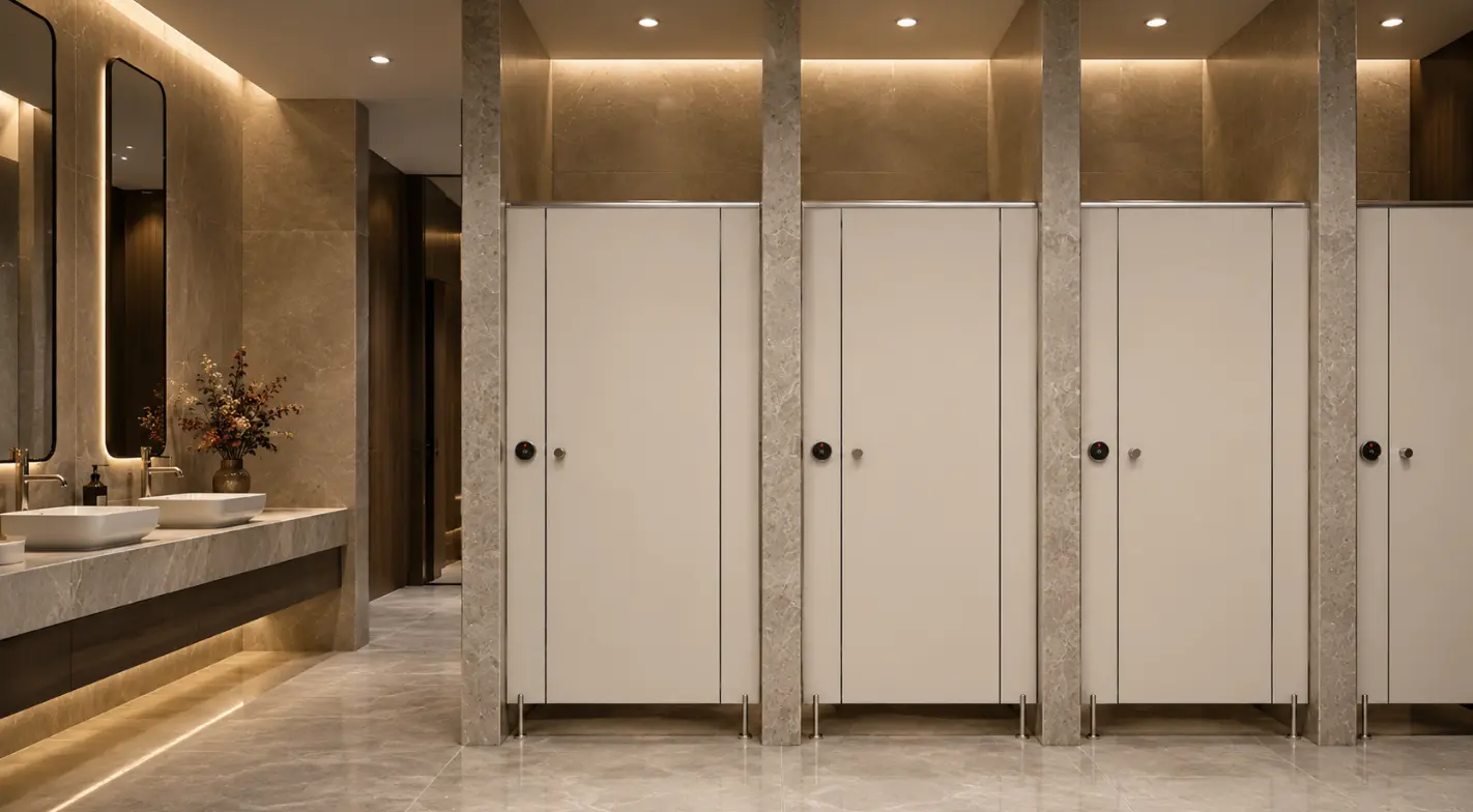Modern tasarım WC kabin sistemi